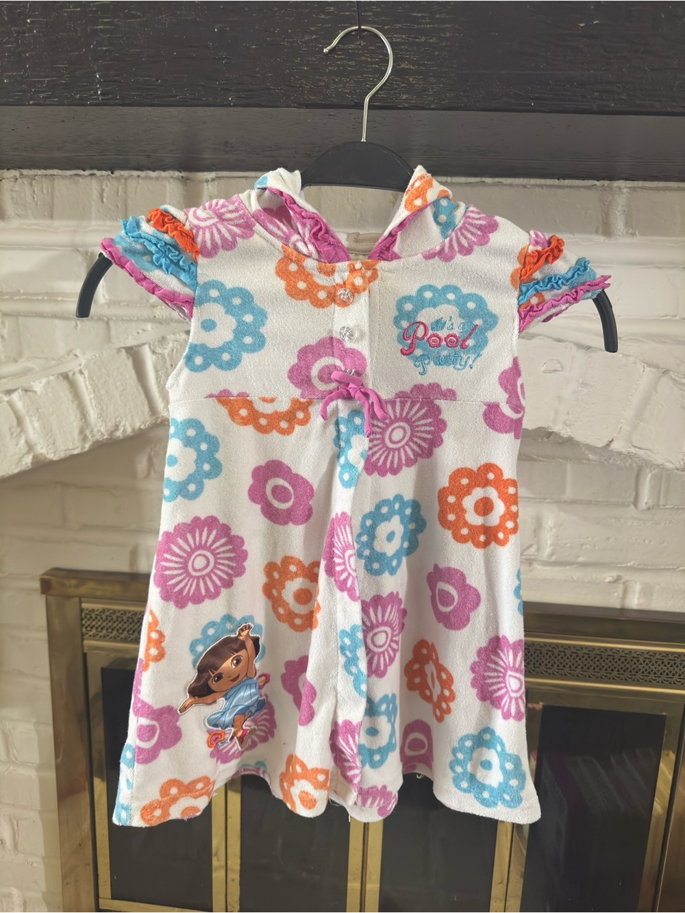 Dora Nickelodeon Hooded Towel Dress